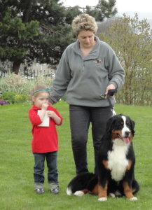 Philippa, Chloe & Millie at the BMDC of GB Open Show
