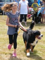 Millie Brewer trotting our Katie